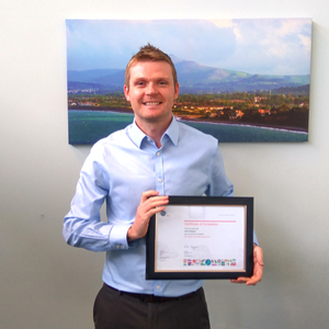 Keith Gallagher of TrueCommerce completes his GS1 System Certificate
